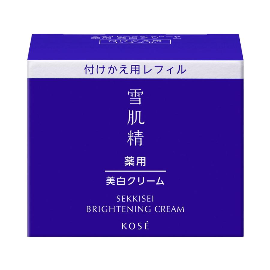 医薬部外品】薬用雪肌精 ブライトニングクリーム 付けかえ用 40g