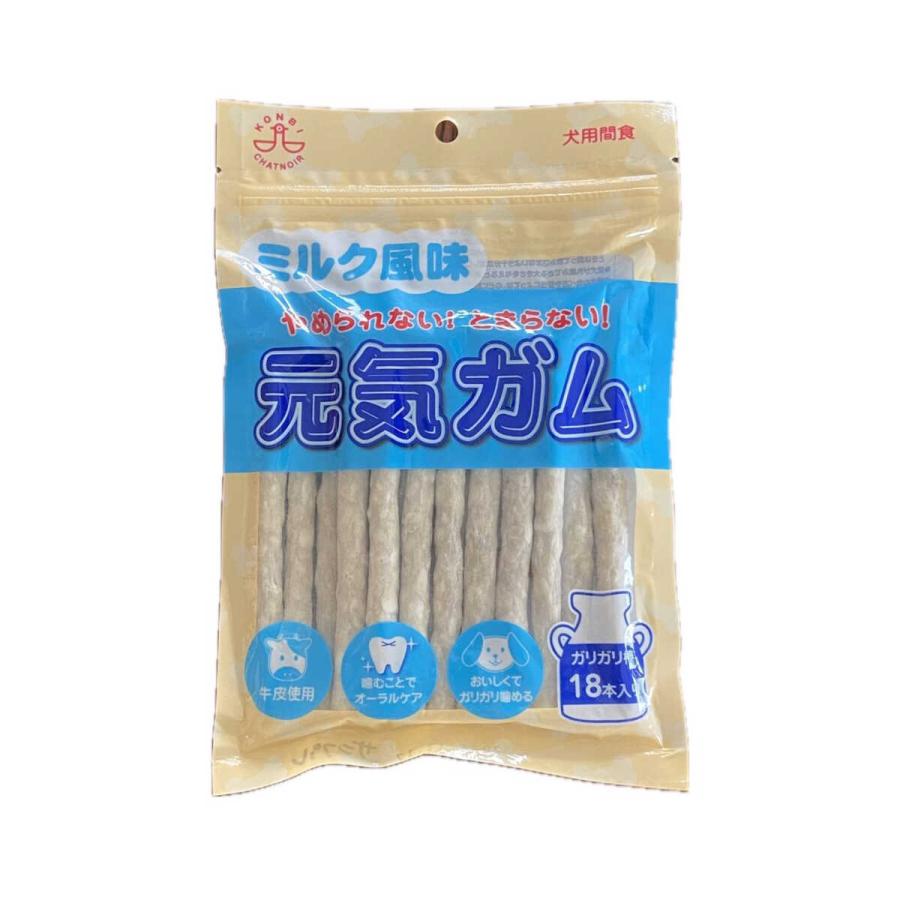 コンビ ミルク風味元気ガム ガリガリ棒 18本入り : サンドラッグe-shop