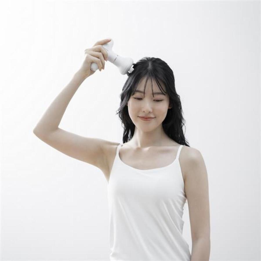 THRIVE スリースタイルガン BM-01（WH） 全身セルフケア ホワイト 1台の画像