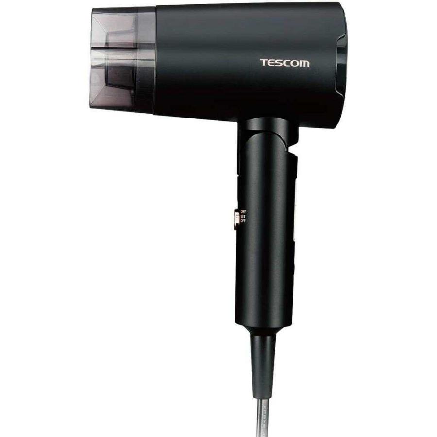 ブラック ヘアドライヤー コンパクト