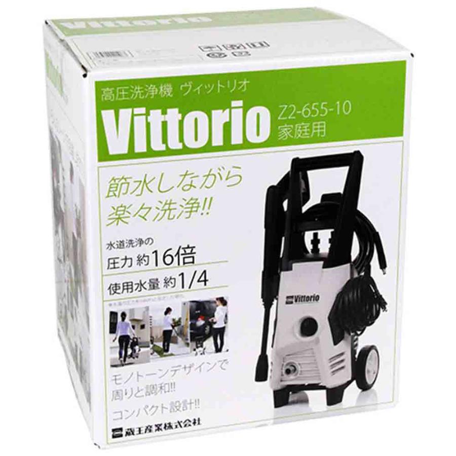 高圧洗浄機 Vittorio Z2-655-10 メーカー直送 ▽返品・キャンセル不可