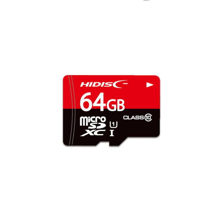 HIDISC ゲーミング microSDXCカード 64GB CLASS10 UHS-I対応 : サン