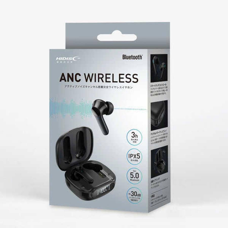 HIDISC 完全ワイヤレスイヤホン アクティブノイズキャンセル搭載 HIDISC 完全ワイヤレスイヤホン アクティブノイズキャンセル搭載