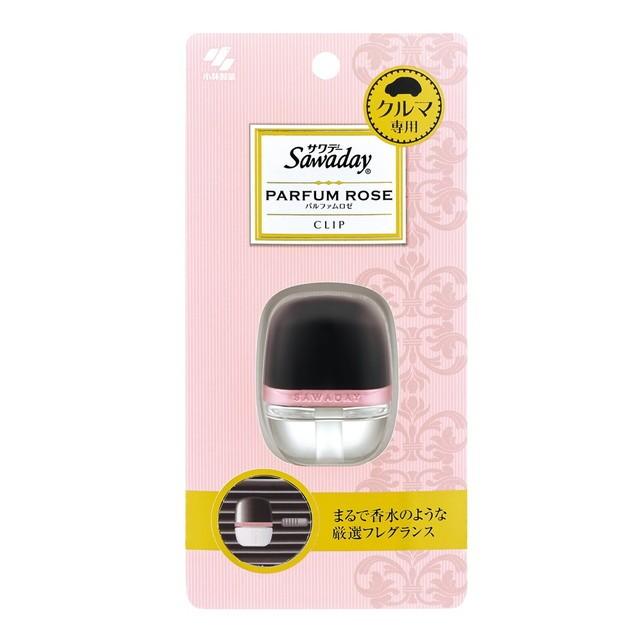 Sawadayクルマ専用クリップ パルファムロゼ 6ml｜sundrugec