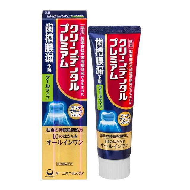 【医薬部外品】第一三共ヘルスケア クリーンデンタルプレミアム クールタイプ 100g｜sundrugec