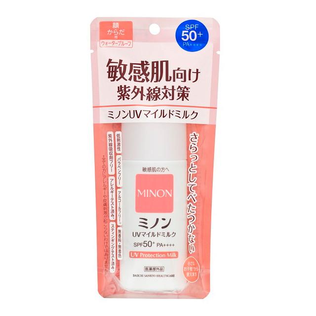 【医薬部外品】第一三共ヘルスケア ミノン UVマイルドミルク 80ml（Yahoo!・サンドラッグe-shop）