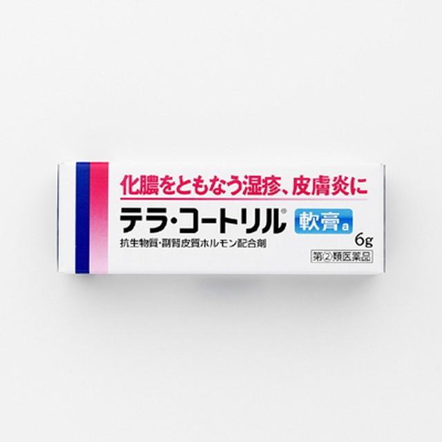 【指定第2類医薬品】テラ・コートリル軟膏a 6G｜sundrugec