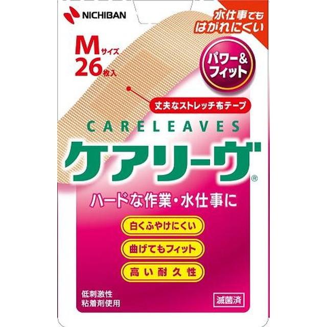 ケアリーヴ 【一般医療機器】ニチバン パワー&フィット M 26枚 : サン