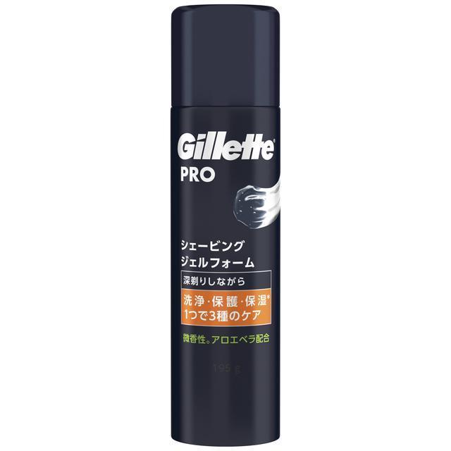 PG Gillette PRO ジレットプロ シェービング 微香性 ジェルフォーム 定価の88％ＯＦＦ 内祝い 195g498円