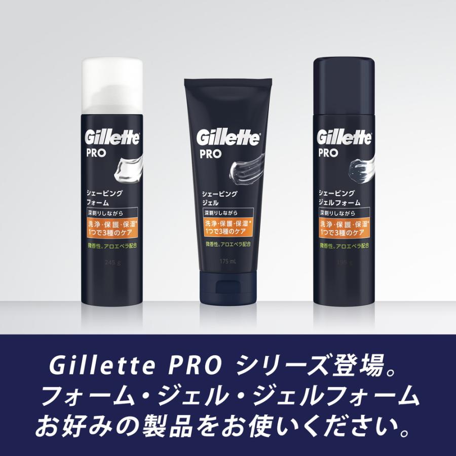 P&G Gillette PRO（ジレットプロ） シェービング ジェルフォーム 微香