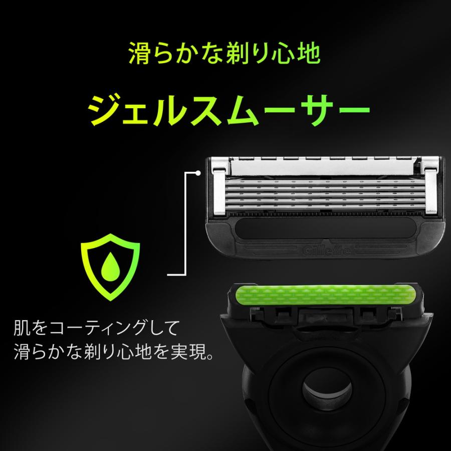 ジレット Gillette Labs 角質除去バー搭載 髭剃り カミソリ 男性 替刃