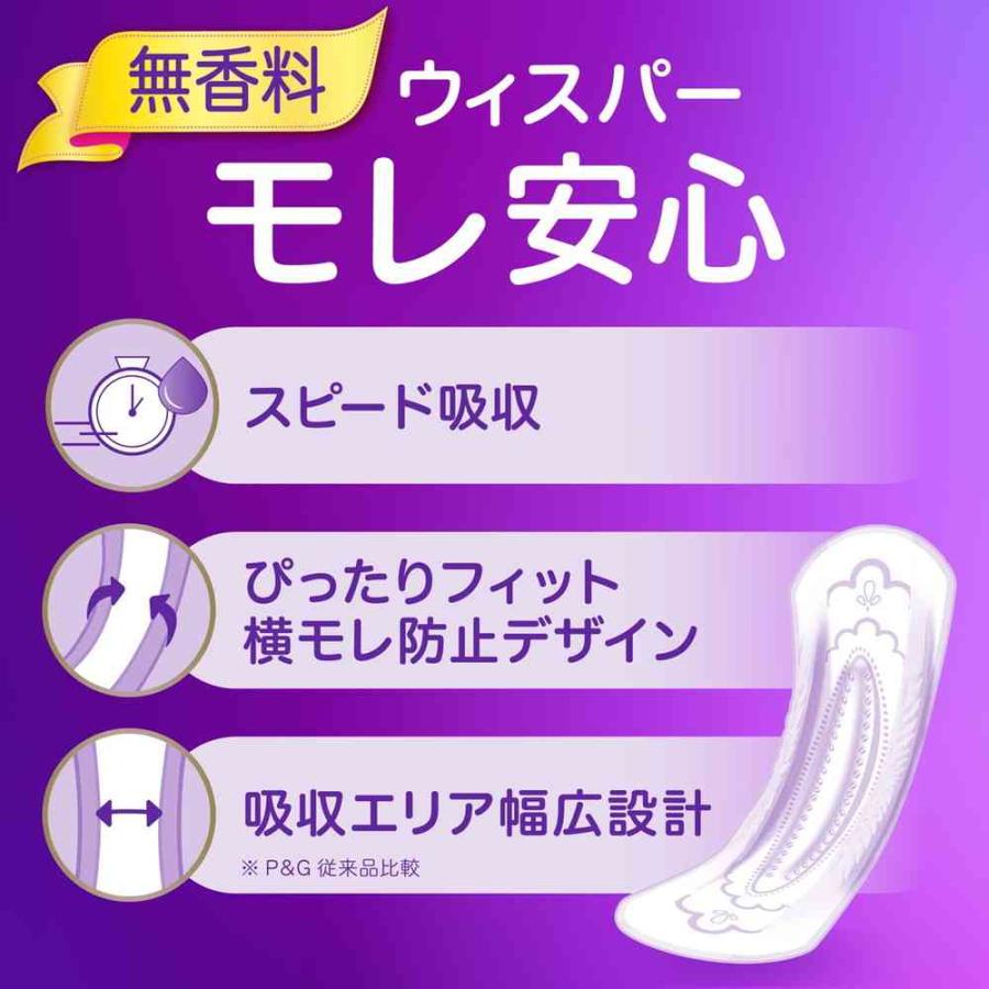 P＆G ウィスパー うすさら安心 120cc 無香料 24枚 : サンドラッグe