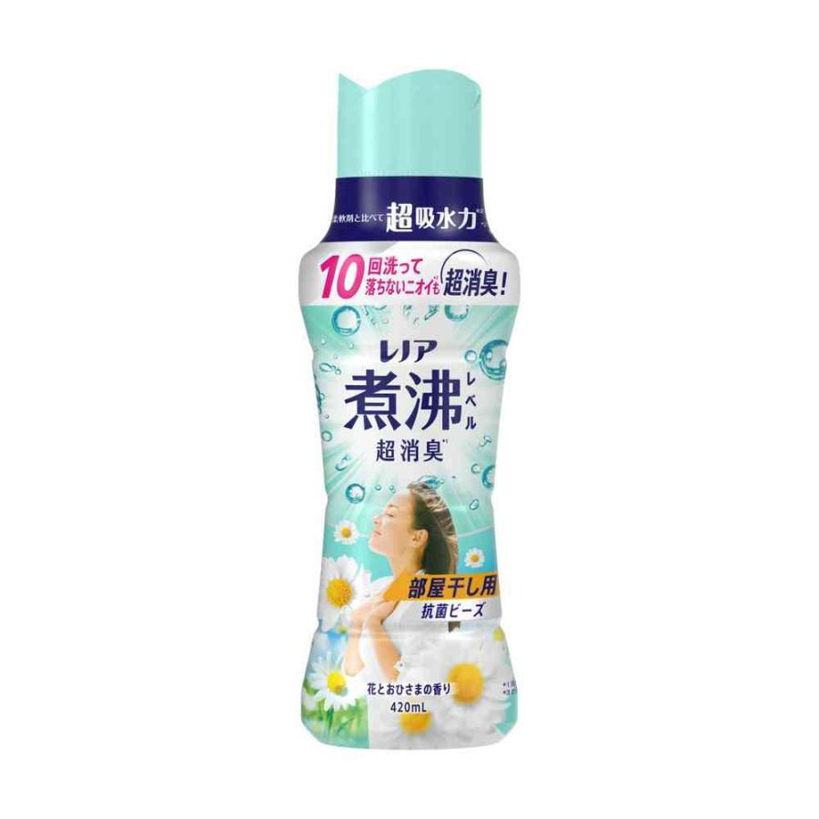 P&G レノア煮沸レベル 消臭 抗菌ビーズ 部屋干し 花とおひさまの香り