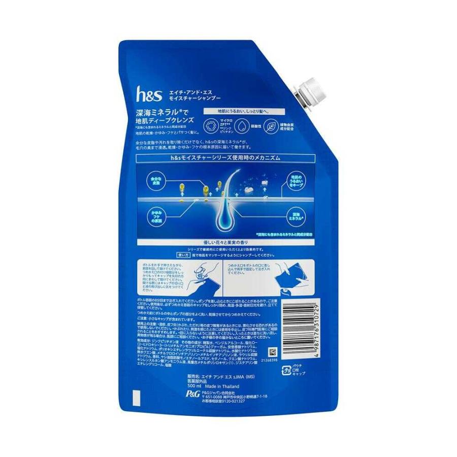 医薬部外品】P&G エイチアンドエス モイスチャー シャンプー 詰め替え