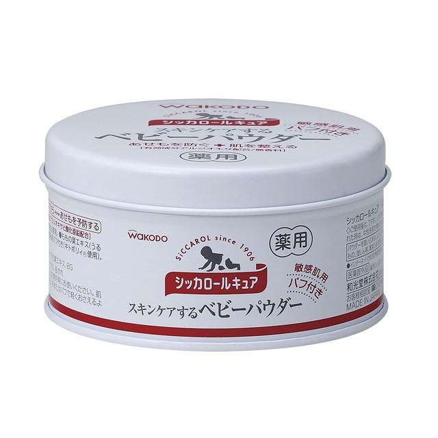シッカロール 和光堂 シッカロールキュア(薬用ベビーパウダー） 140g