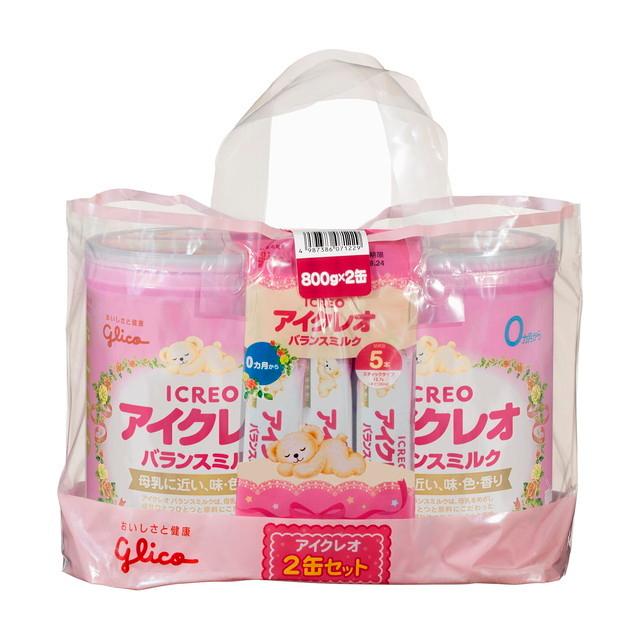 日本最大級の品揃え アイクレオのバランスミルク 送料無料新品 ８００ｇ×２缶セット ※発送まで7〜11日程 ４個セット