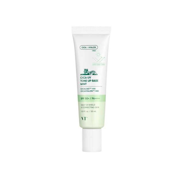 VT CICA UVトーンアップベース ミント 30ml 化粧下地3個セット VT（ブイティー） VT（ヴイティ） シカUVトーンアップベース ミント