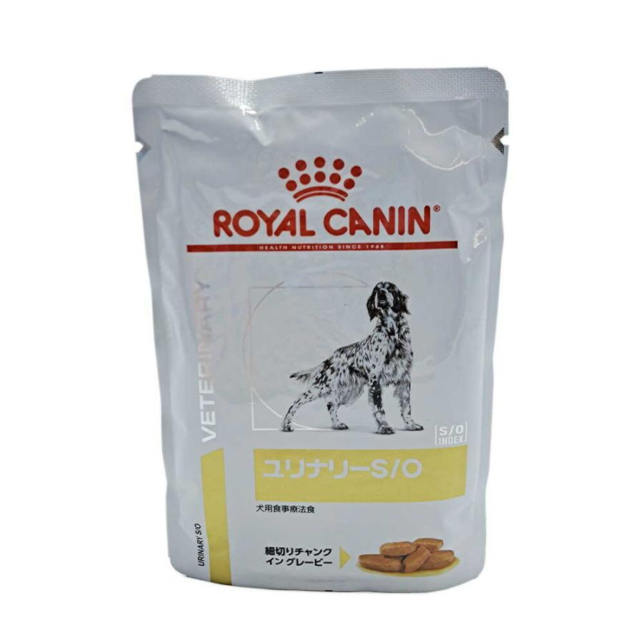 ロイヤルカナン 食事療法食 犬用 ユリナリー S O パウチ 100g ドッグフード 犬用食事療法食 ロイヤルカナン ユリナリーS O ドライ 1kg 2袋