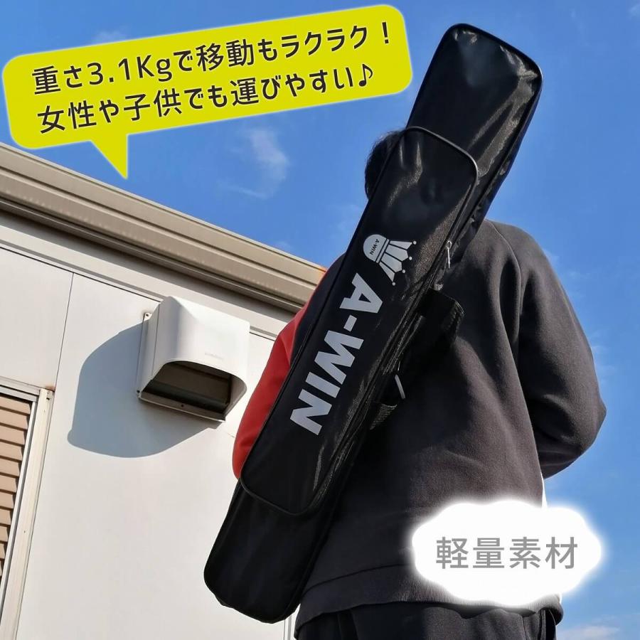 大特価】A-WIN PTNET ポータブルネット(3m) 軽量・簡易設計 収納ケース