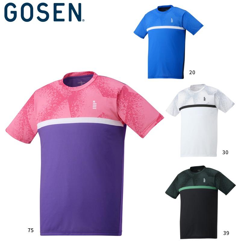 バドミントンウエア　ゴーセン2枚セット GOSEN（ゴーセン） GOSEN T2408 ゲームシャツ テニス・バドミントン