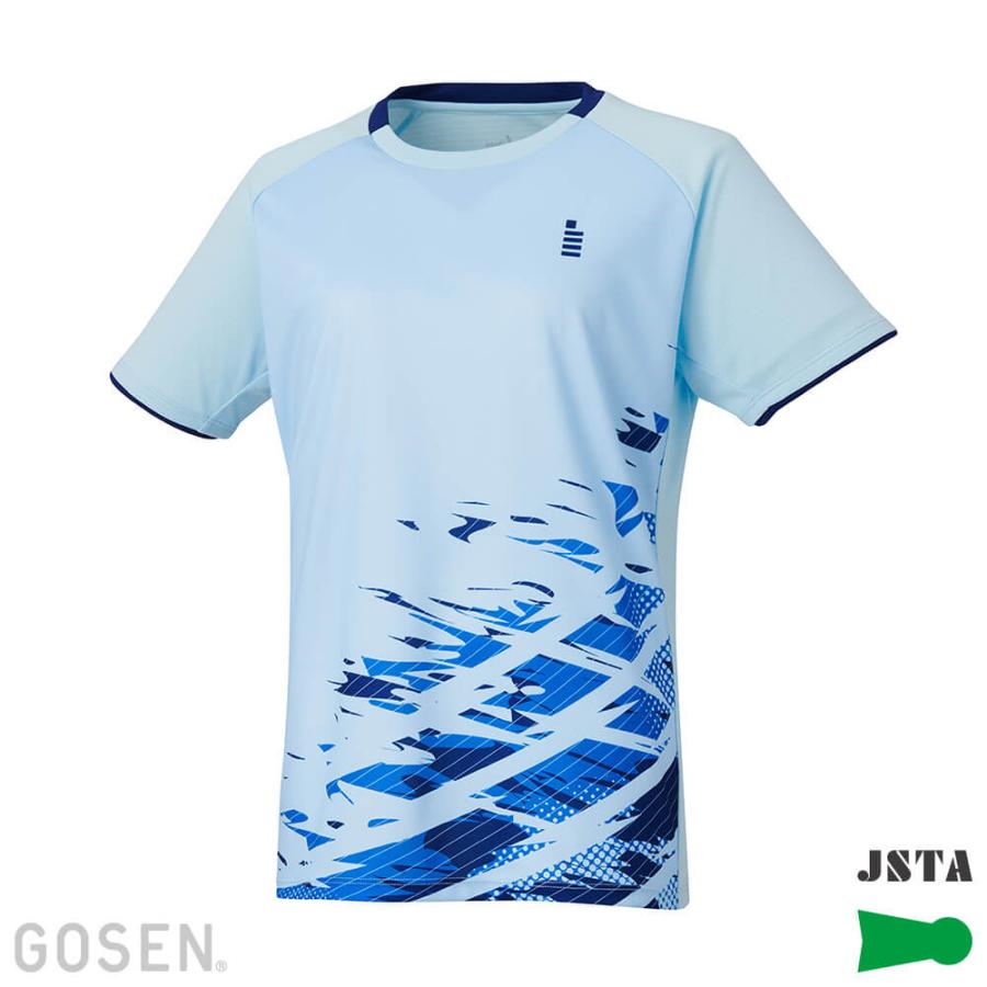 T2443 GOSEN GOSEN（ゴーセン） バドミントンゲームシャツ レディース アパレル ゲームシャツ ウェア