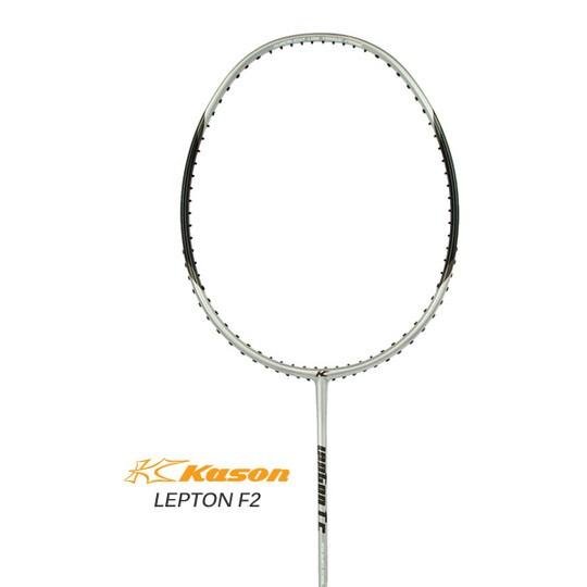 バドミントンラケット kason ホワイト Kason LEPTON F-2 カーソン バドミントンラケット【オススメガット