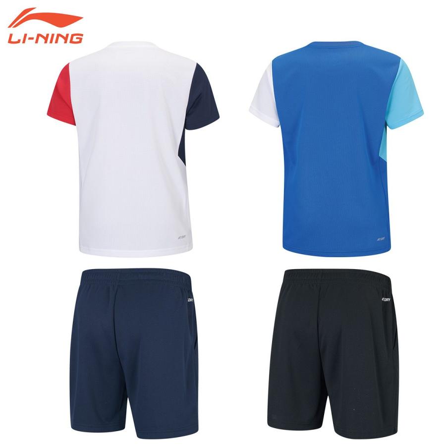 LI-NING LI-NING AATS014 上下セット ゲームシャツ+ゲームパンツ