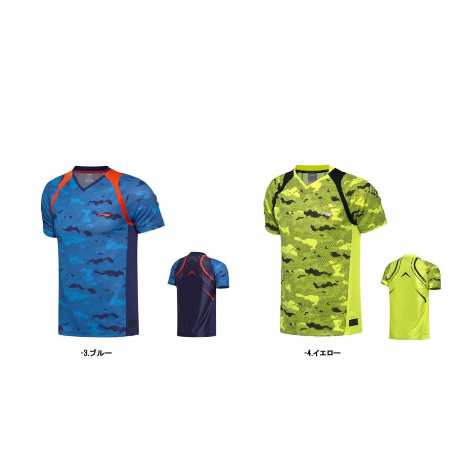 LI-NING 【大特価】LI-NING AAYM149 ゲームシャツ バドミントンウェア