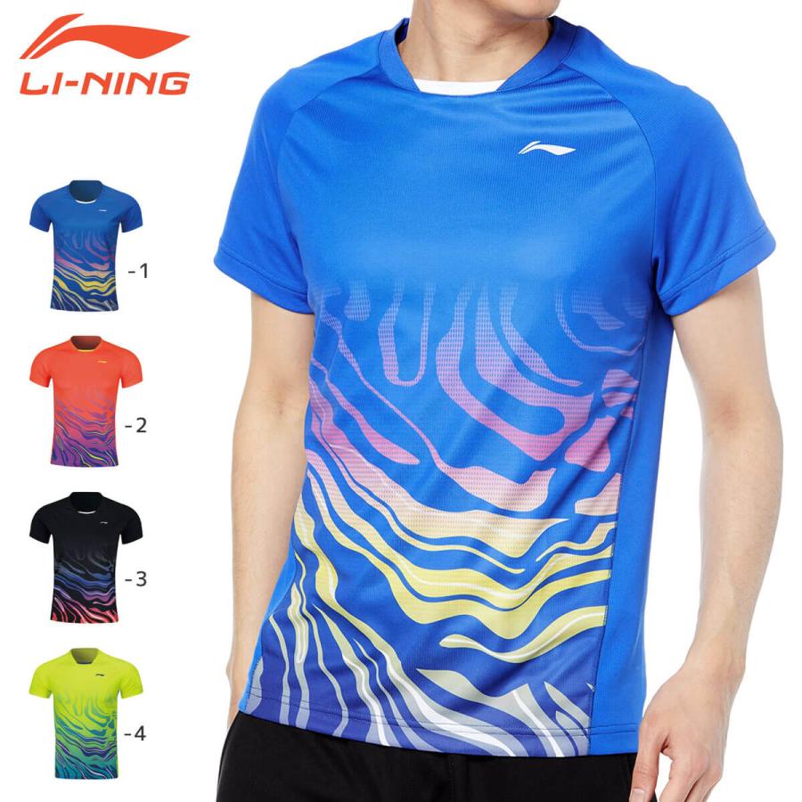 リーニン　 Tシャツ　Sサイズ LI-NING 【特価】LI-NING AAYP073 ゲームシャツ(ユニ/メンズ