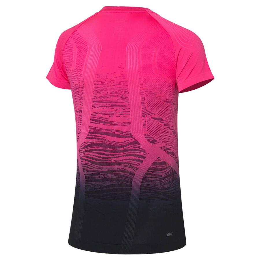 LI-NING AAYP118 ゲームシャツ(レディース) バドミントンウェア