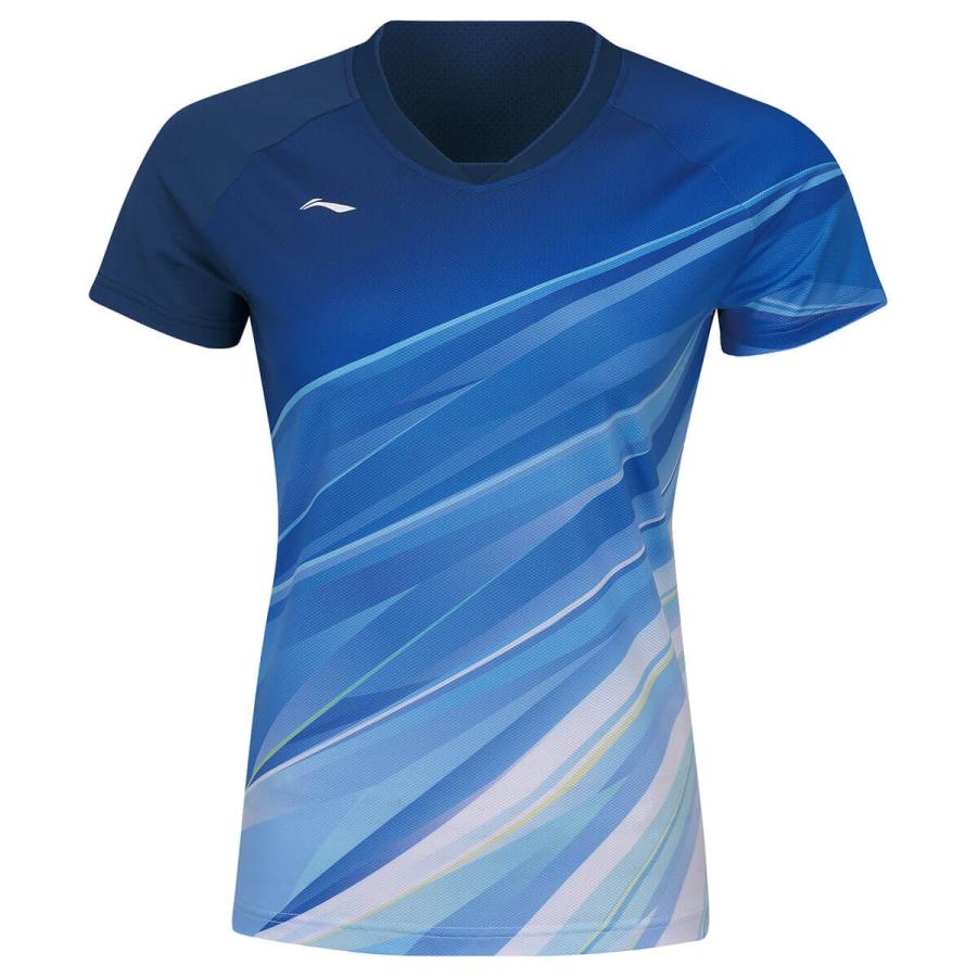 LI-NING LI-NING AAYQ072 ゲームシャツ(レディース) バドミントン