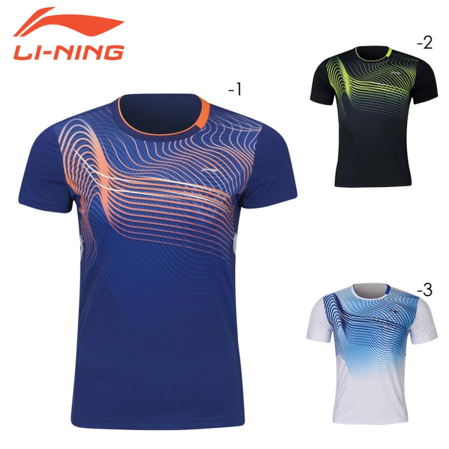LI-NING 【特価】LI-NING AAYQ087 ゲームシャツ(ユニ/メンズ