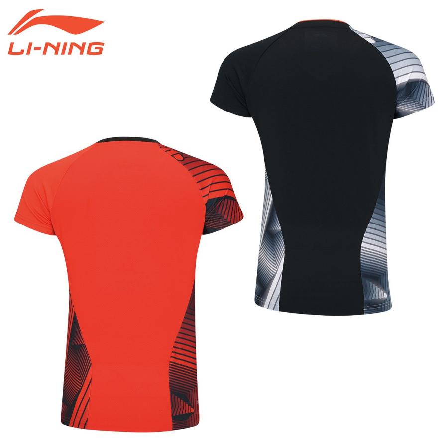 LI-NING AAYR378 ゲームシャツ バドミントンウェア(レディース