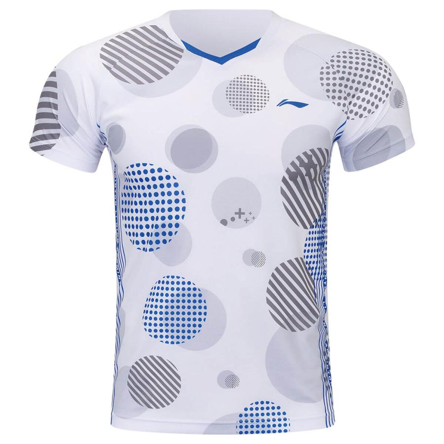 LI-NING LI-NING AAYR381 ゲームシャツ バドミントンウェア(ユニ