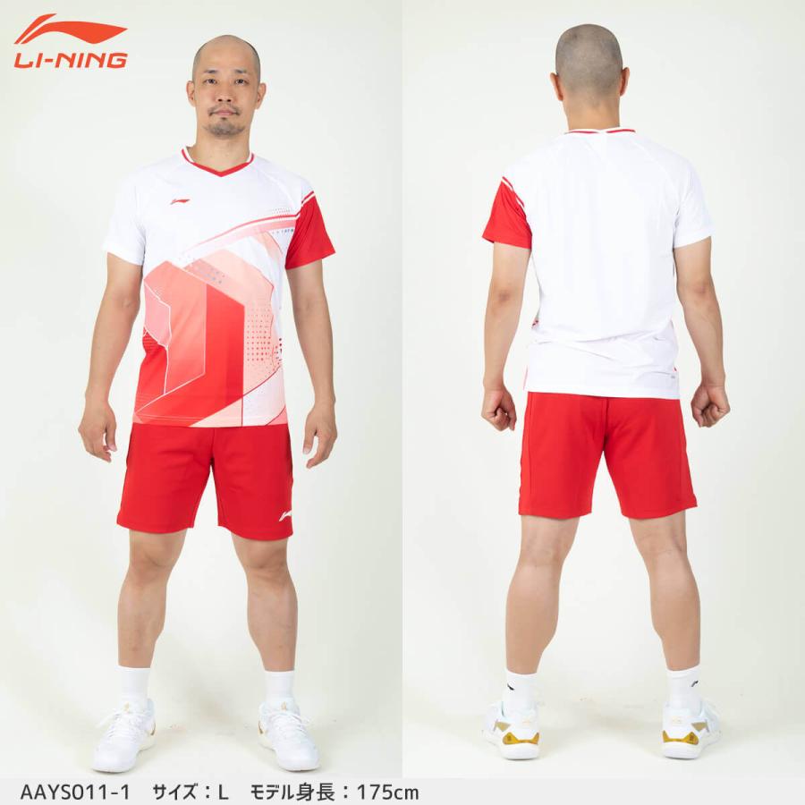 LI-NING リーニン メンズゲームウェア　セットアップ バドミントン,ウェア,LI-NING / リーニン,ゲームシャツ(ユニ