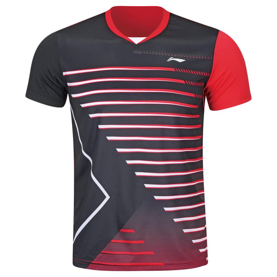 LI-NING AAYS073 ゲームシャツ バドミントンウェア(ユニ/メンズ