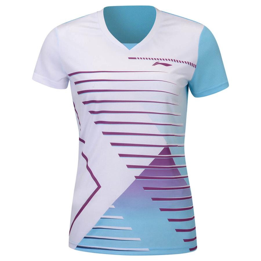 LI-NING LI-NING AAYS074 ゲームシャツ バドミントンウェア(レディース