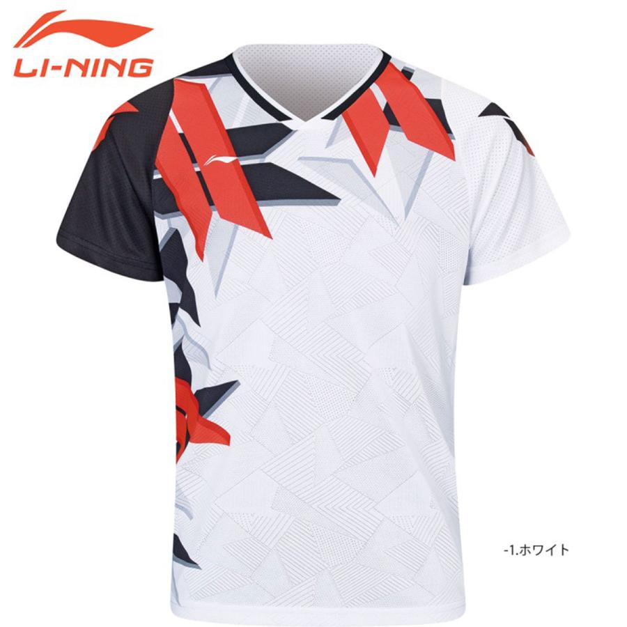 LI-NING LI-NING AAYS246 ゲームシャツ バドミントンウェア(ジュニア