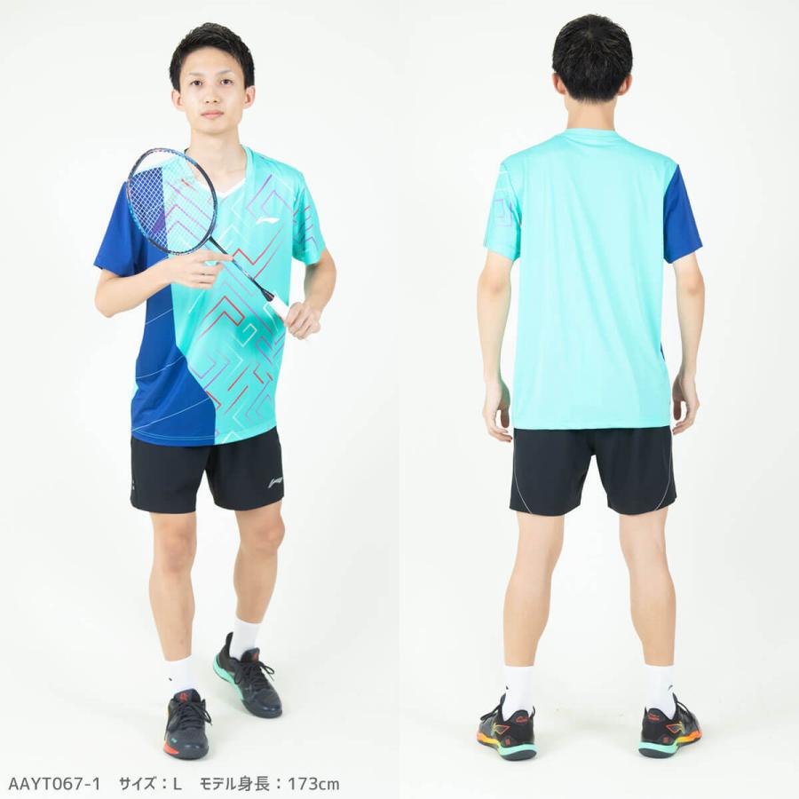 LI-NING LI-NING AAYT067 ゲームウェア バドミントンウェア(ユニ