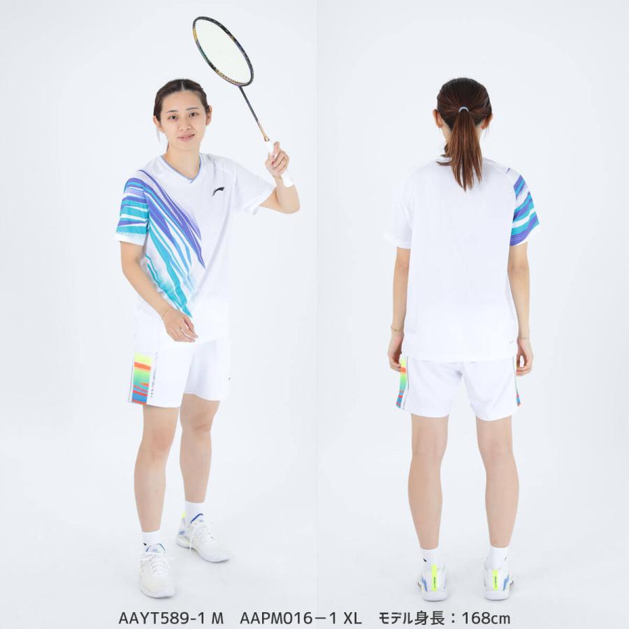 LI-NING AAYT589 ゲームウェア バドミントンウェア(ユニ/メンズ