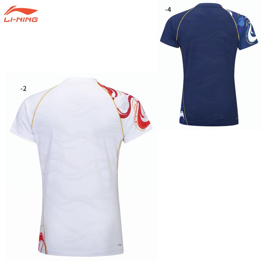 LI-NING レディース ゲームシャツ AAYU230-4 XXL LI-NING LI-NING AAYU230 ゲームウェア バドミントンウェア(レディース