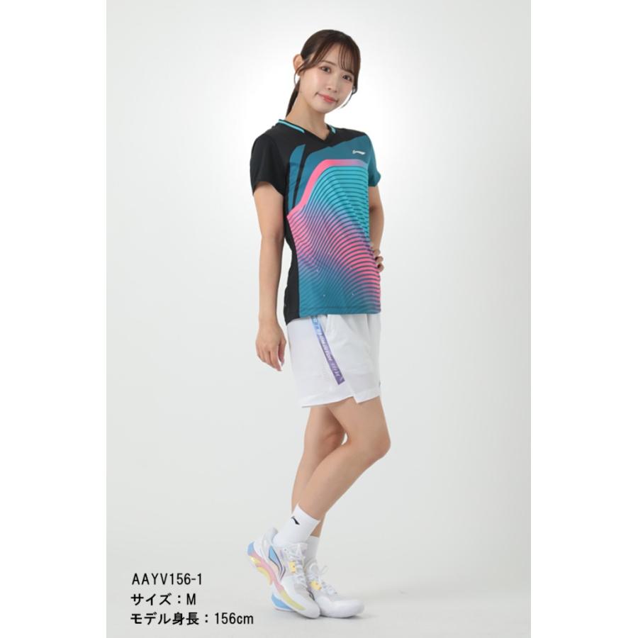 LI-NING LI-NING AAYV156 ゲームウェア バドミントンウェア(レディース