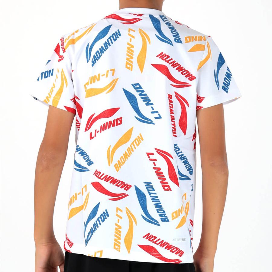 リーニン　Tシャツ　卓球　テニス　バトミントン LI-NING LI-NING AHSR634 トレーニングTシャツ バドミントンウェア