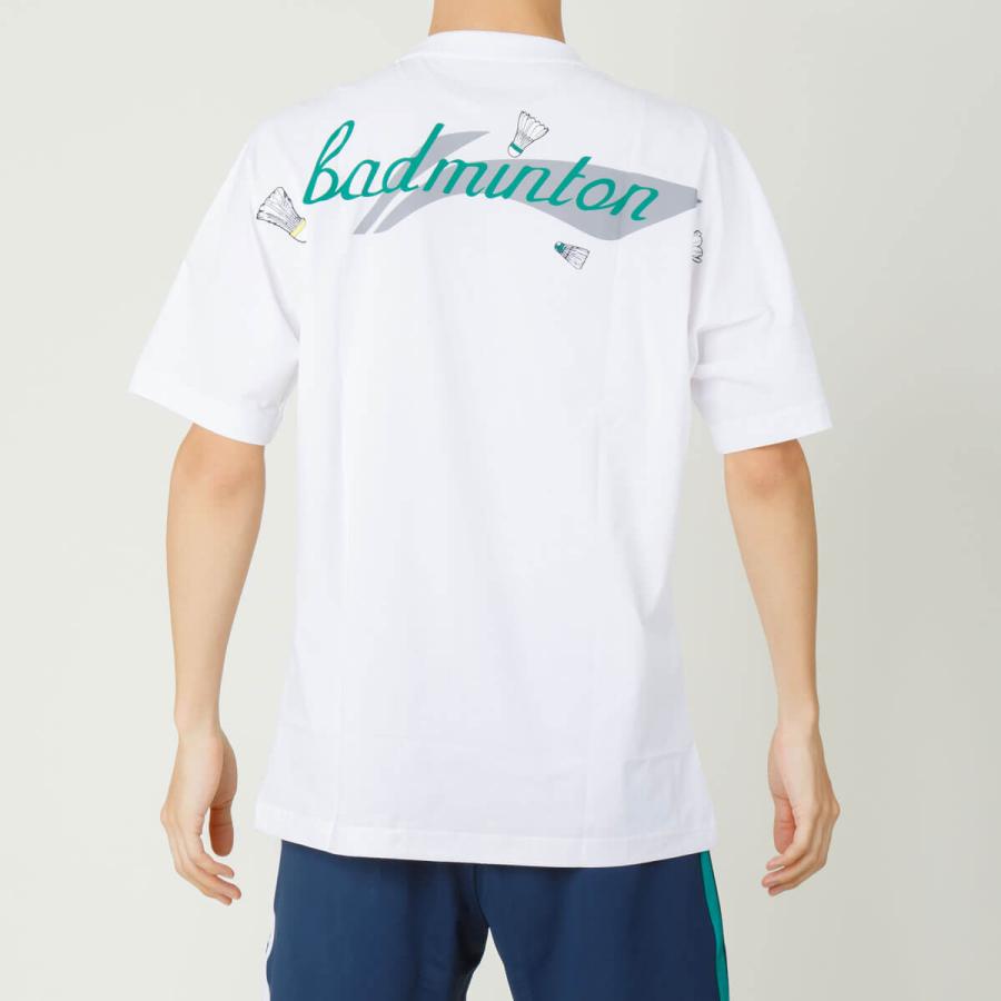 LI-NING LI-NING AHSR871 トレーニングTシャツ バドミントンウェア