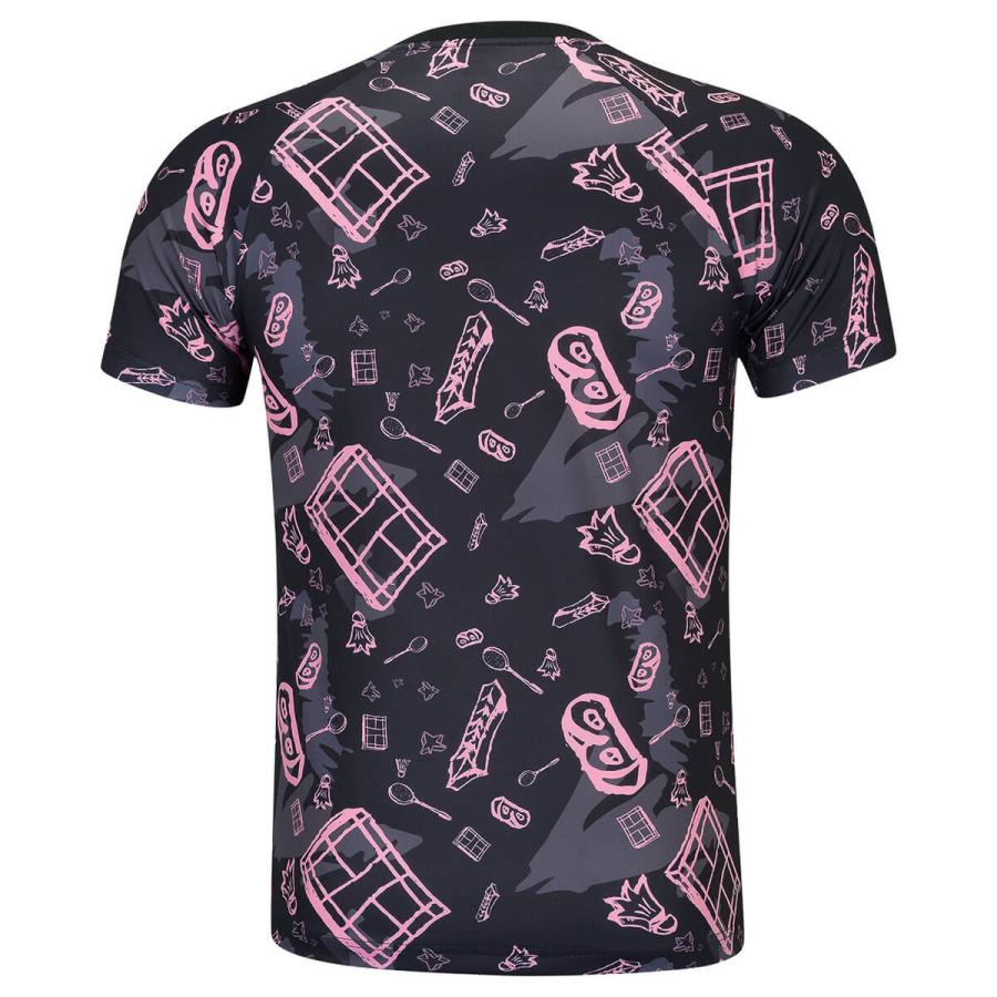 LI-NING LI-NING AHSS465 トレーニングTシャツ バドミントンウェア