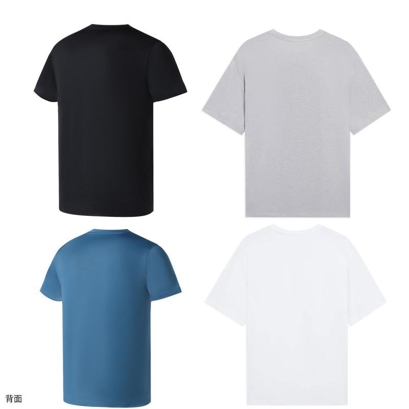 LI-NING LI-NING ATSS071 トレーニングシャツ バドミントンウェア(ユニ