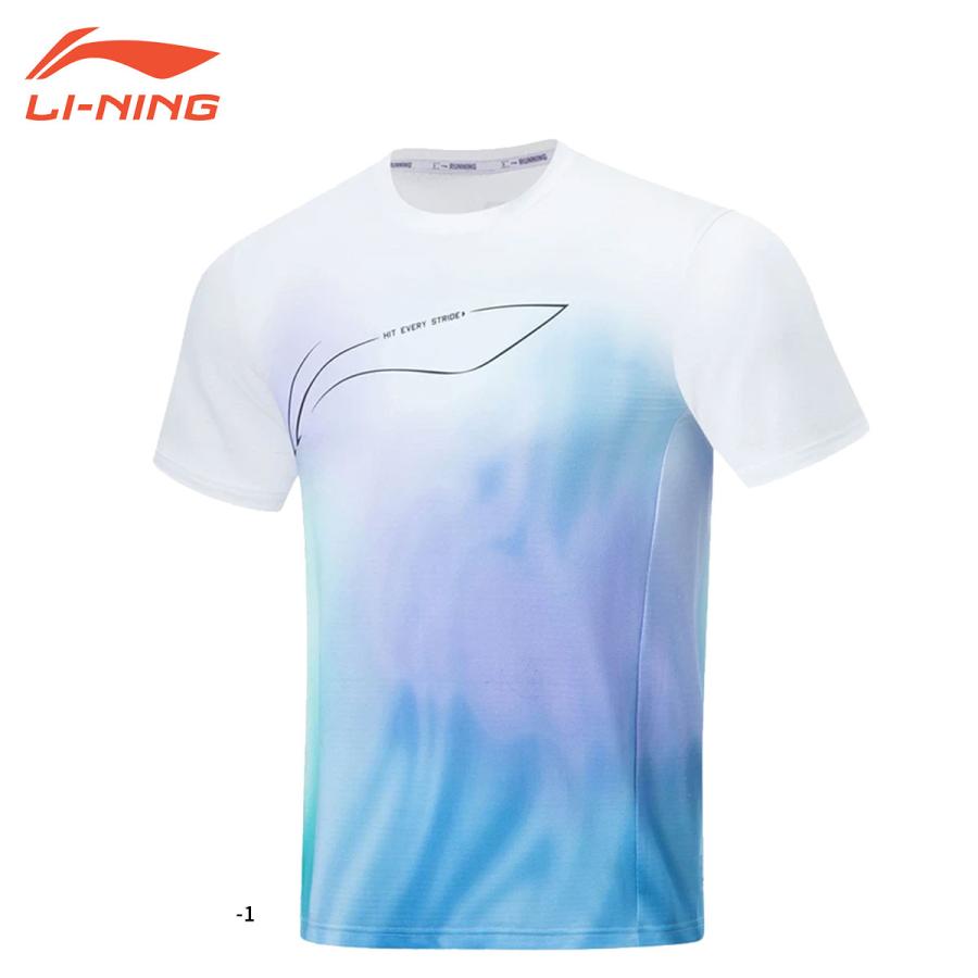 LI-NING ATST341 トレーニングTシャツ ランニング バドミントンウェア