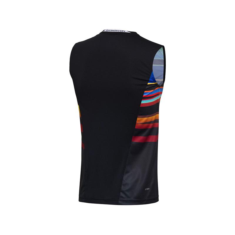 LI-NING 【大特価】LI-NING AVSM101 ノースリーブ ゲームシャツ(ユニ