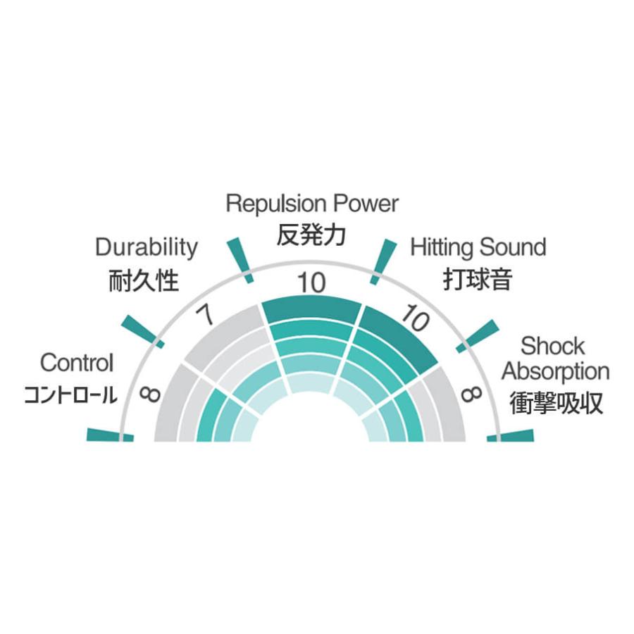 LI-NING N65 爽快な打球音×高弾力 0.65mm 高反発ストリング(ガット