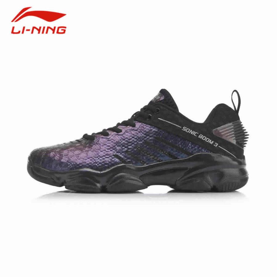 リーニン　バドミントンシューズ　25.0 LI-NING LI-NING AYZP009 SONIC BOOM 3.0 バドミントンシューズ(24.0